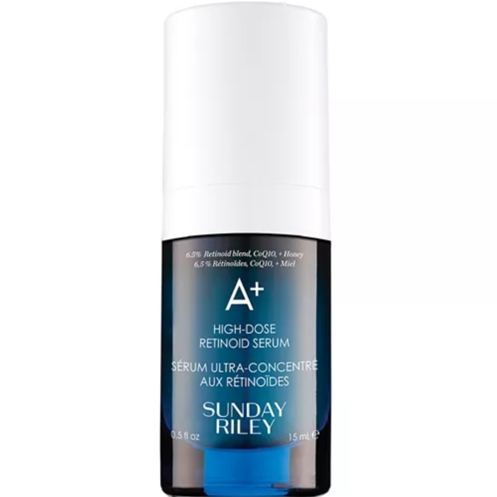SUNDAY RILEY; A+ High-Dose Retinoid Serum, 0.5oz, unopened